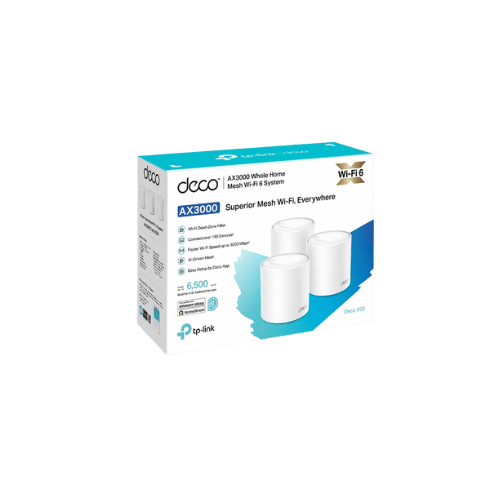 Tp-link Deco X50 AX3000 Whole Home Mesh WiFi 6 System (3 Pack) Tp-link Deco X50 AX3000 Whole Home Mesh WiFi 6 System (3 Pack)